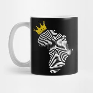 Africa DNA, Africa Fingerprint, African King, African Queen, Black  Lives Matter Mug